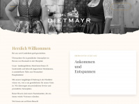 dietmayr.de Webseite Vorschau