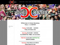 discothek-club-center.de Webseite Vorschau