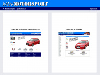 mw-motorsport.net Webseite Vorschau