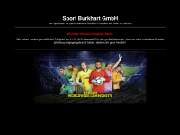 sport-burkhart.de Webseite Vorschau