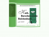 burschenverein-reichenbach.de Webseite Vorschau
