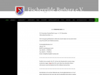 fischergilde-barbara.de Webseite Vorschau