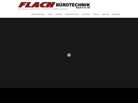 flach-buerotechnik.de Webseite Vorschau