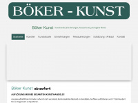 boeker-kunst.de Webseite Vorschau