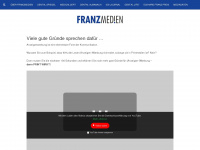 franzmedien.net Webseite Vorschau