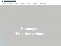 donaugau-trachtenverband.de Webseite Vorschau