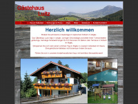 gaestehaus-luitz.de Webseite Vorschau