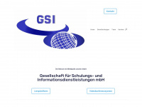 gsi-schulungen.de Webseite Vorschau
