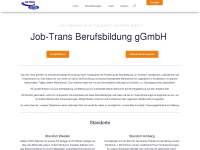 job-trans.de Webseite Vorschau