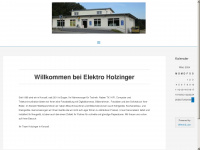 holzinger-konzell.de Webseite Vorschau