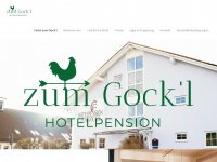 hotelpension-zum-gockl.de Webseite Vorschau