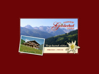 geislerhof-tux.at Webseite Vorschau