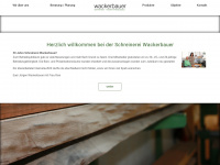 wackerbauer.com Webseite Vorschau