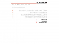 kaiser-it.de Webseite Vorschau