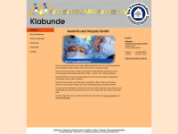 klabunde-gmbh.de Webseite Vorschau