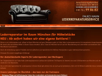 lederreparaturservice.de Webseite Vorschau