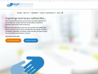 apk-muenchen.de Webseite Vorschau