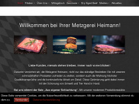 metzgerei-heimann.de Webseite Vorschau