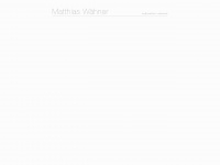 matthias-waehner.de Webseite Vorschau