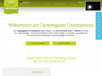 camping-christophorus.de Webseite Vorschau