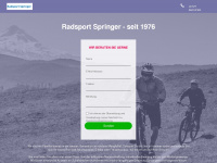 radsport-springer.de Webseite Vorschau