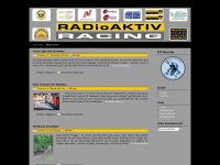 radioaktiv-racing.de Webseite Vorschau