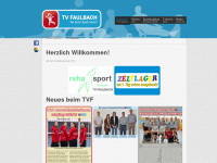 tv-faulbach.de Webseite Vorschau
