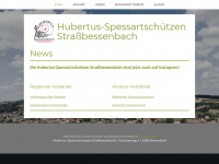 schuetzenverein-strassbessenbach.de Webseite Vorschau