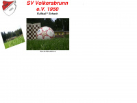 sv-volkersbrunn.de Webseite Vorschau