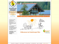 solar-piller.de Webseite Vorschau