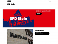 spd-stein.de Webseite Vorschau