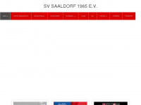 sv-saaldorf.de Webseite Vorschau