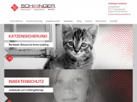 schillinger-handwerk.de Webseite Vorschau