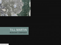 till-martin.de Webseite Vorschau