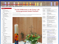 diedorf-evangelisch.de Webseite Vorschau