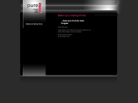 pure-artists.com Webseite Vorschau