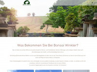 bonsai-winkler.de Webseite Vorschau