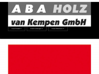 aba-holz.de Webseite Vorschau