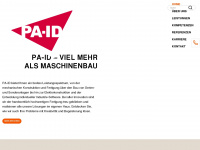 pa-id.de Webseite Vorschau