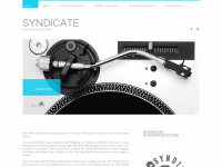 syndicatemusic.de Webseite Vorschau