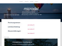 microdat.de Webseite Vorschau