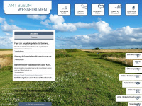 amt-buesum-wesselburen.de Webseite Vorschau