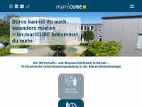 maricube.de Webseite Vorschau
