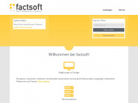 factsoft.de Webseite Vorschau