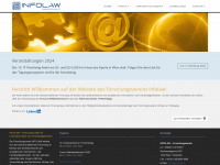 infolaw.at Webseite Vorschau