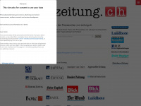 zeitung.ch Webseite Vorschau