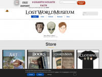 lostworldmuseum.com Webseite Vorschau