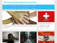 rechtsschutzversicherung-testsieger.de Webseite Vorschau