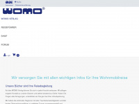 womo.de Webseite Vorschau