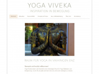 yoga-viveka.de Webseite Vorschau